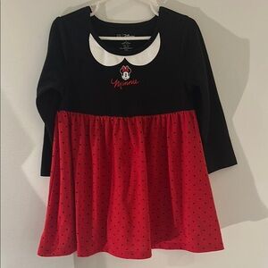 GAP Long Sleeve Black and Red Tee with Classic Design Disney Minnie